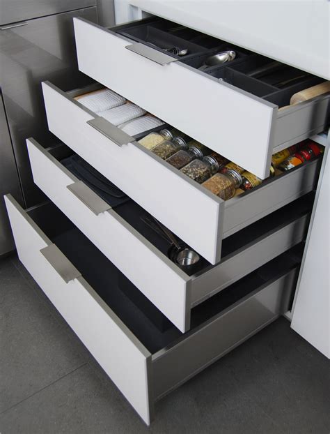 stainless steel drawers for kitchen